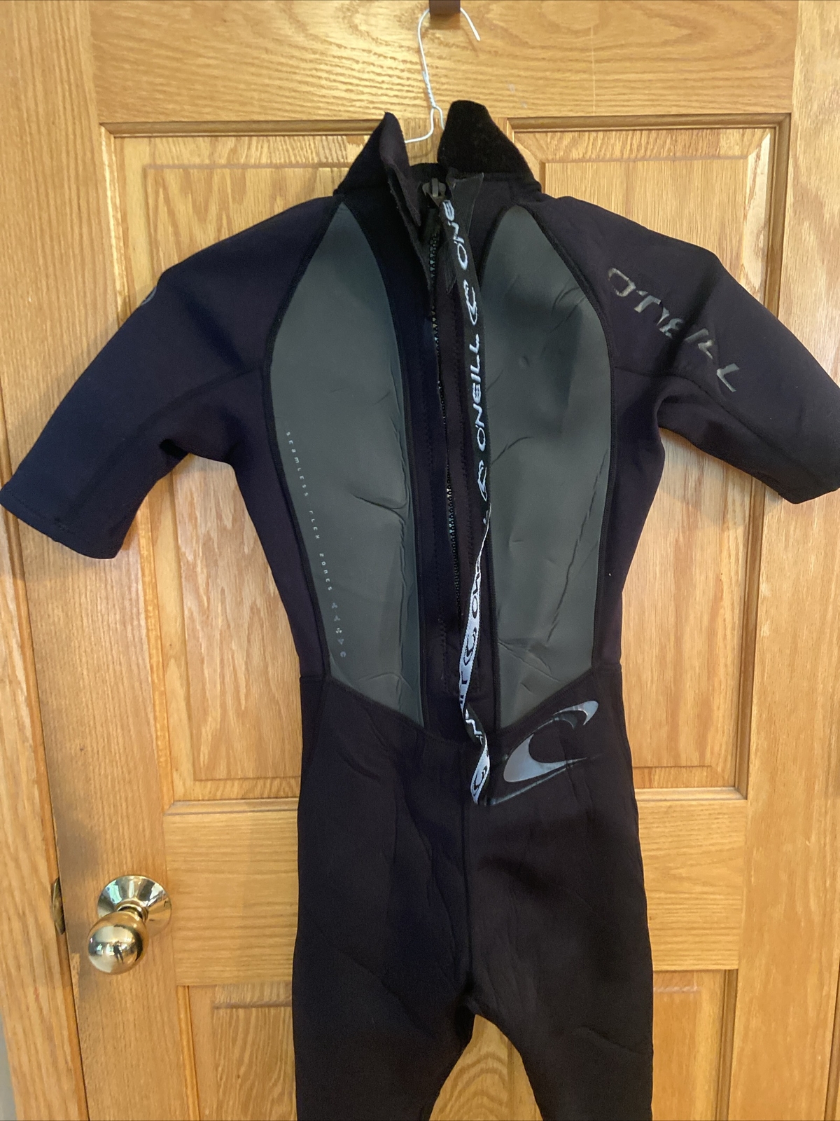 Women’s O’NEILL Shorty Wetsuit Size XS X-Small Zipper Clean Diving Style 1240