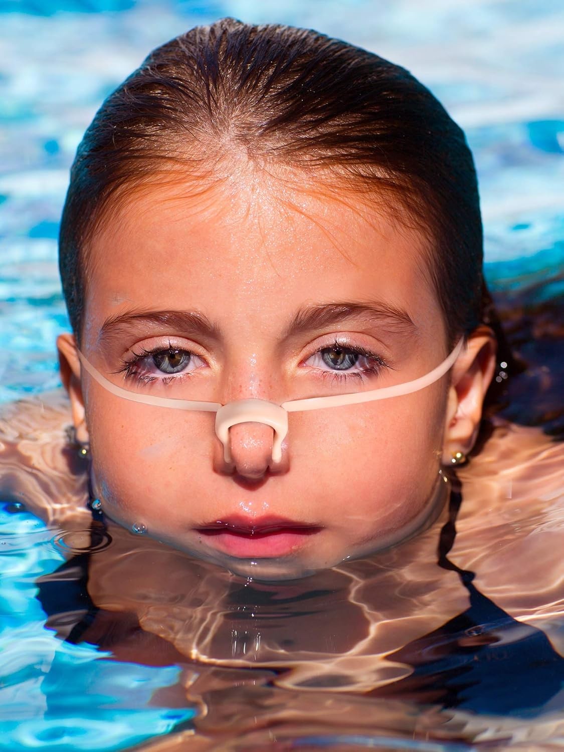 Blulu 6 Pieces Swimming Nose Clip Latex Gel Plugs for Swimmer…