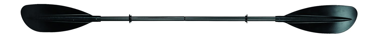 Kayak Paddle, 4 sect, 220cm , Asymetrical Blade, white (AHTK-P3)