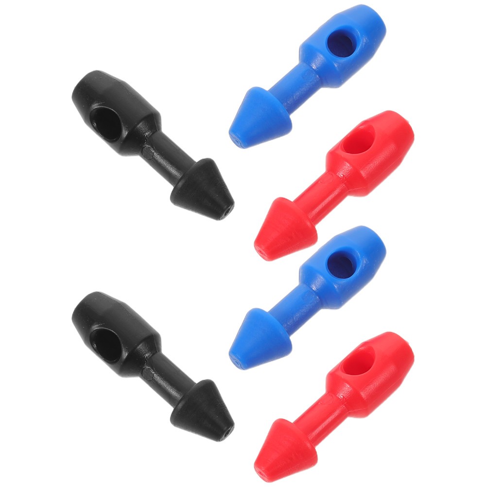 6Pcs Durable Plastic Spearfishing Band Retainers for Rubber Tubes Fishing Gear