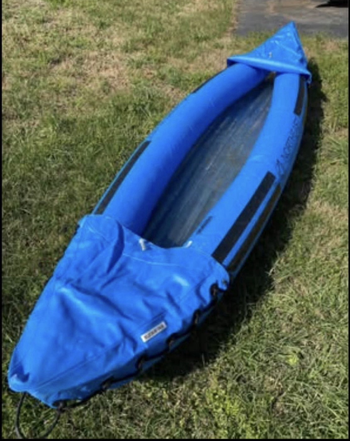 Clear Transparent 2 Person 11ft. Lake River Heavy Duty Kayak Canoe