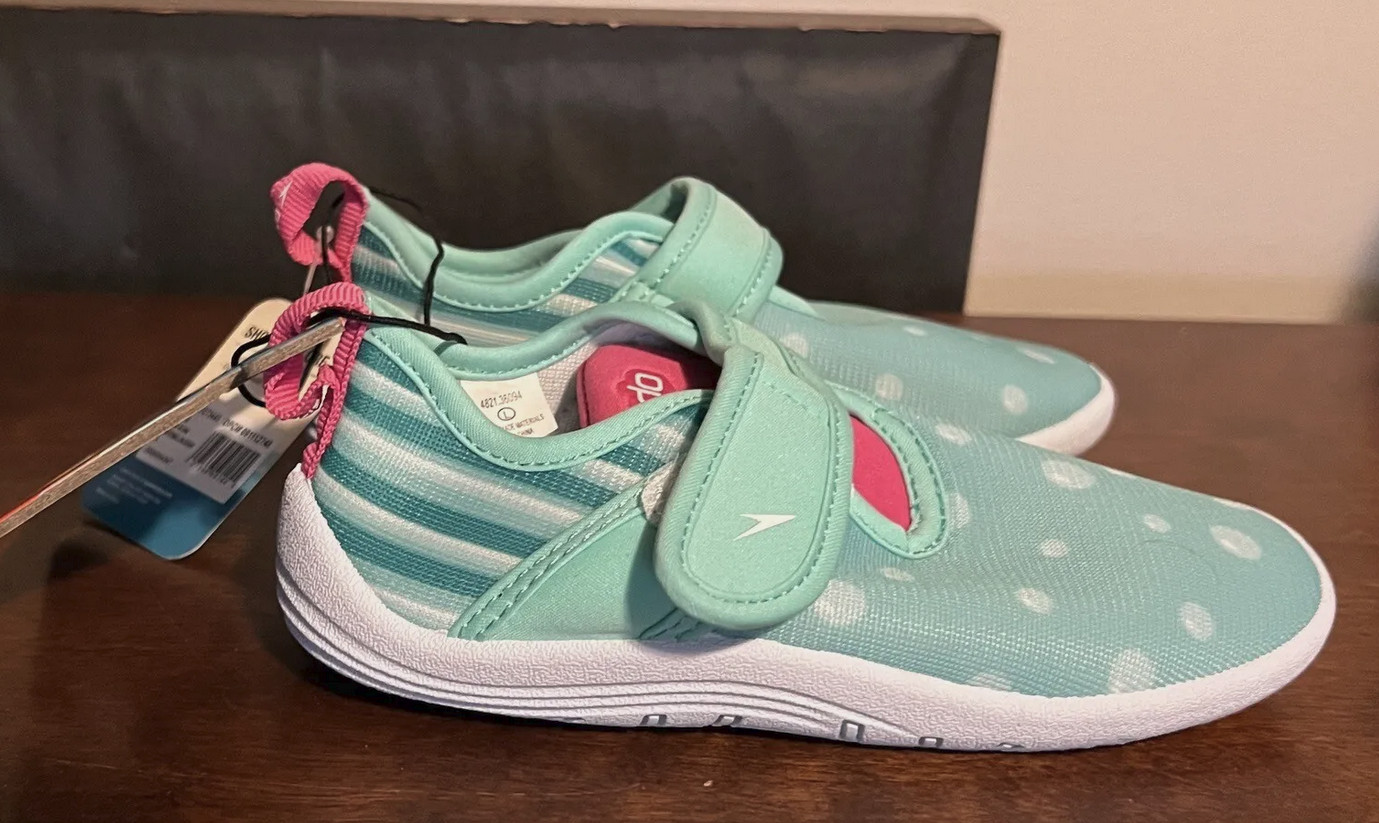 Toddler Printed Shore Explorer Water Shoes Watermelon Sugar Size L(9-10) – Speed