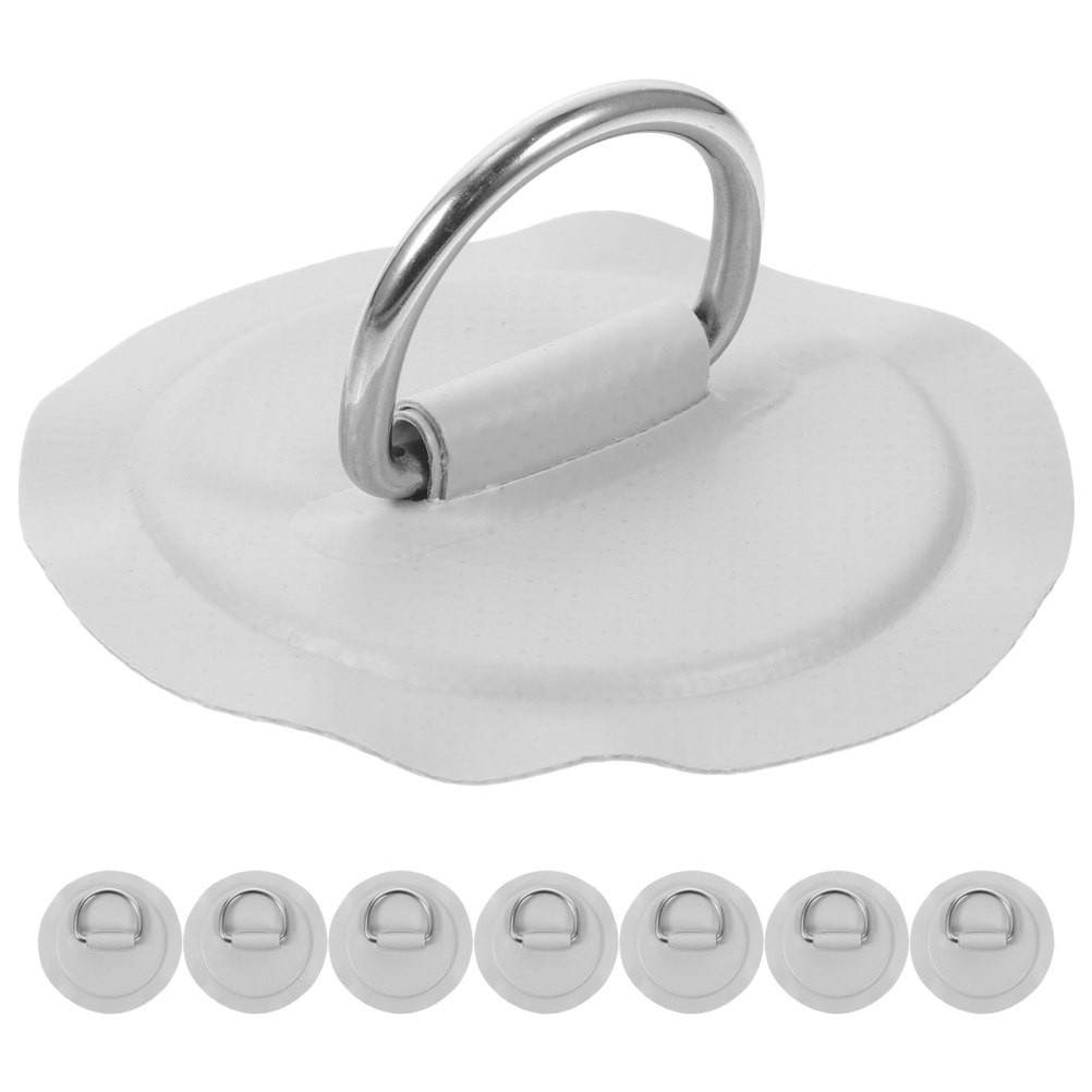 8 Pcs Kayak Accessories D Ring for Inflatable Boat Shaped Buckle