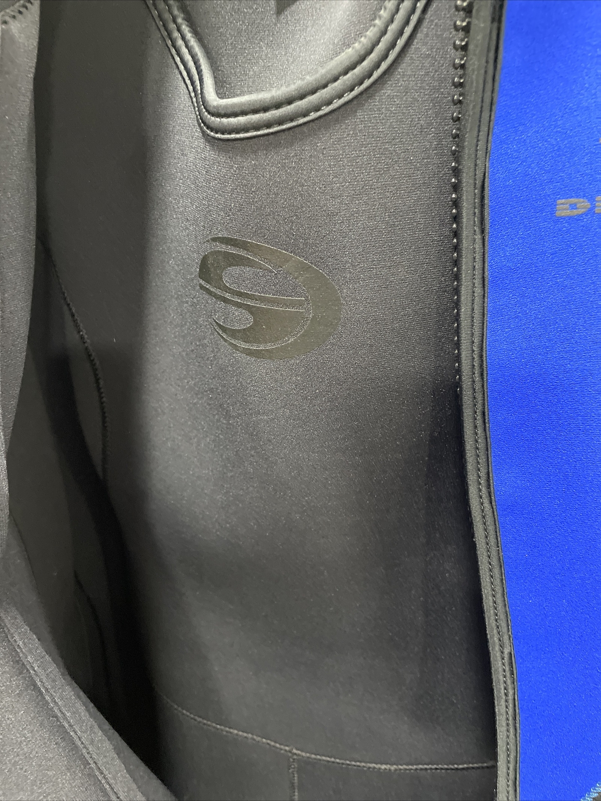 deep see Womens wetsuit 1112 Blue and black