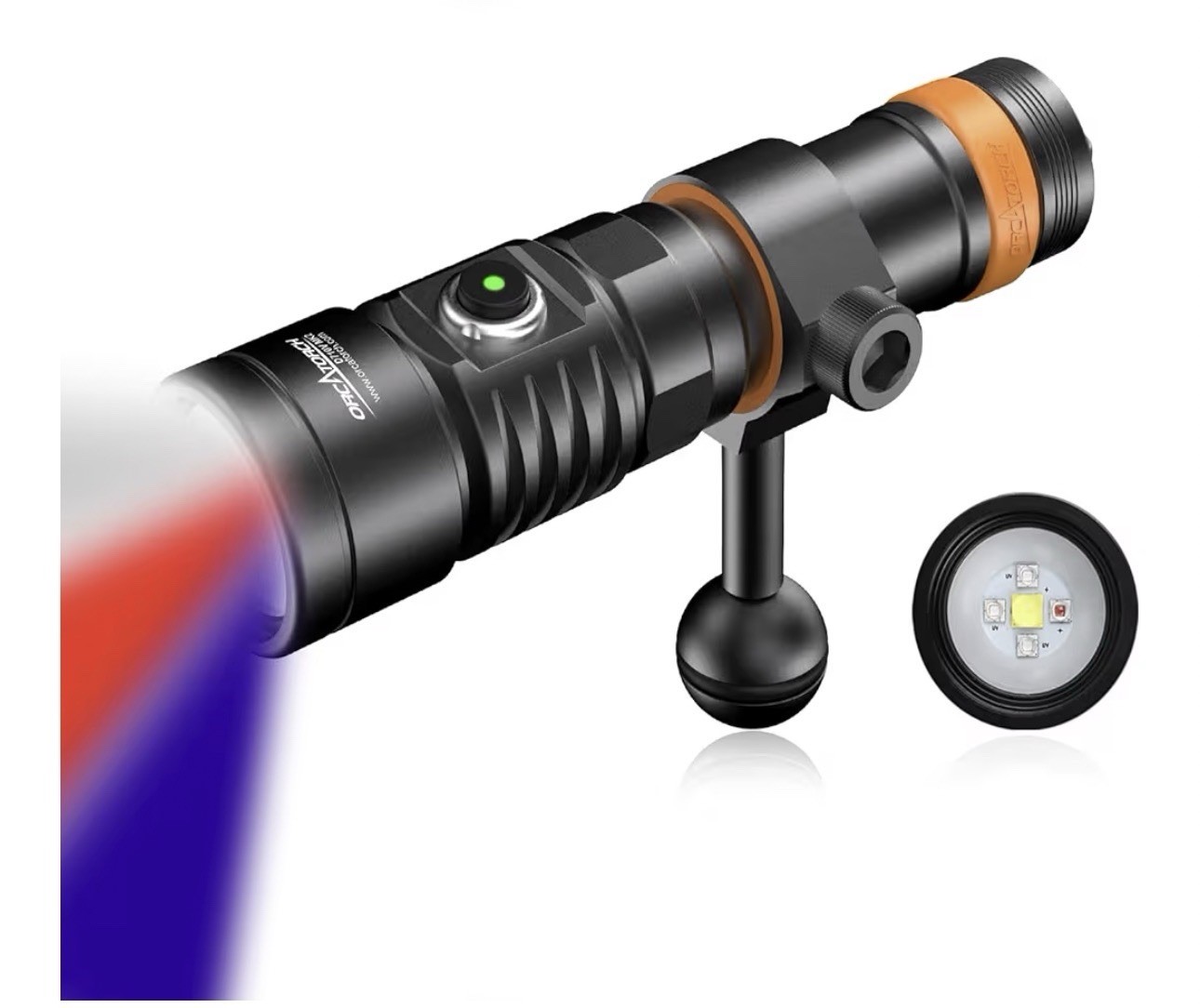 Orcatorch d710 Mk2 dive light