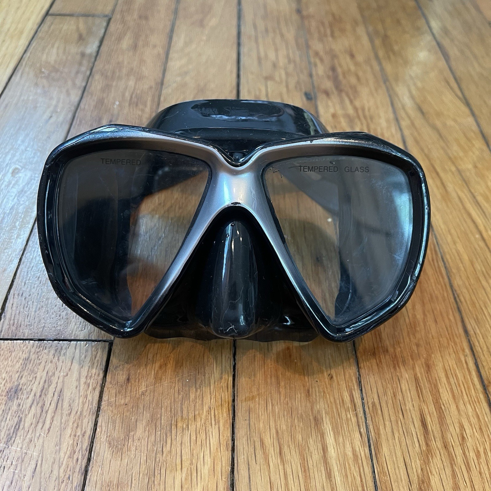 EXP Vision Scuba Diving Mask Tempered Glass Snorkel Anti-Fog Swim
