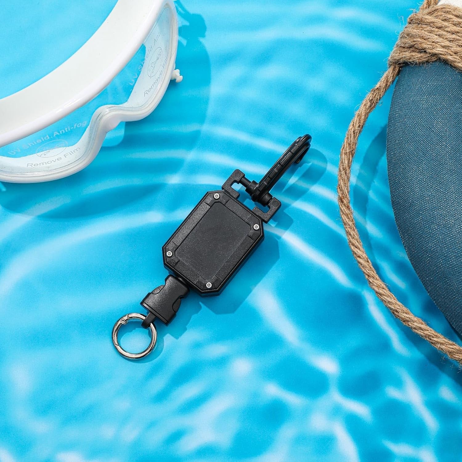 Scuba Retractable Lanyard Scuba Diving Accessories Console Retractor at Hip Ches