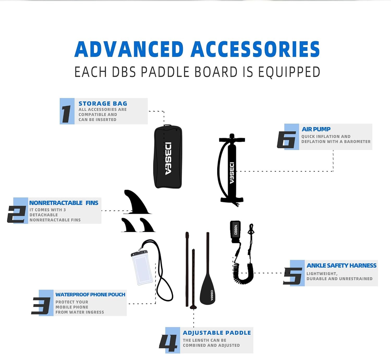 Inflatable Stand Up Paddle Board 11ft Wide 2 Person SUP Set