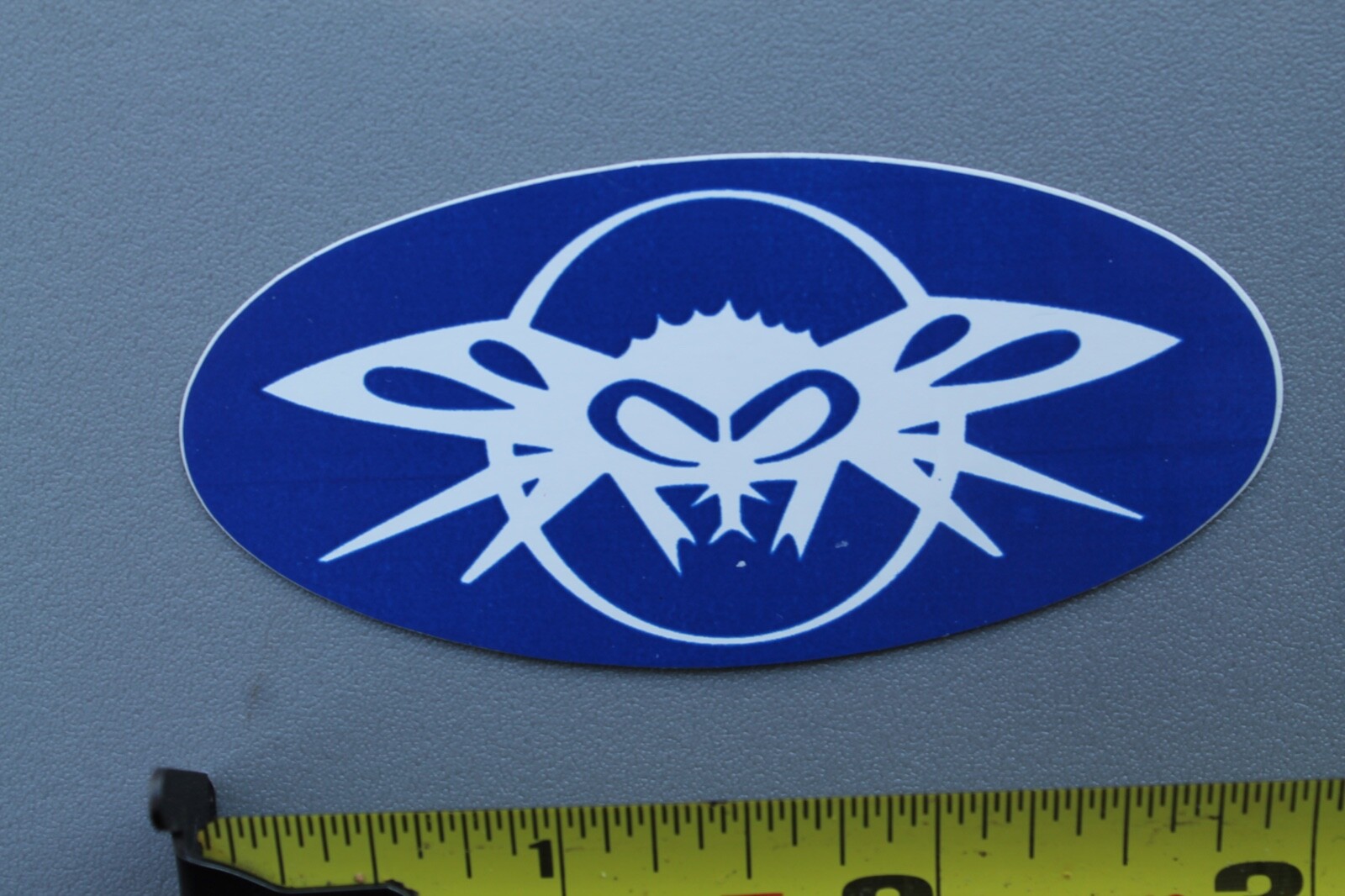 BLACK FLYS Eyewear Blue White Punk Rock BF1 Vintage SUNGLASSES Surfing STICKER