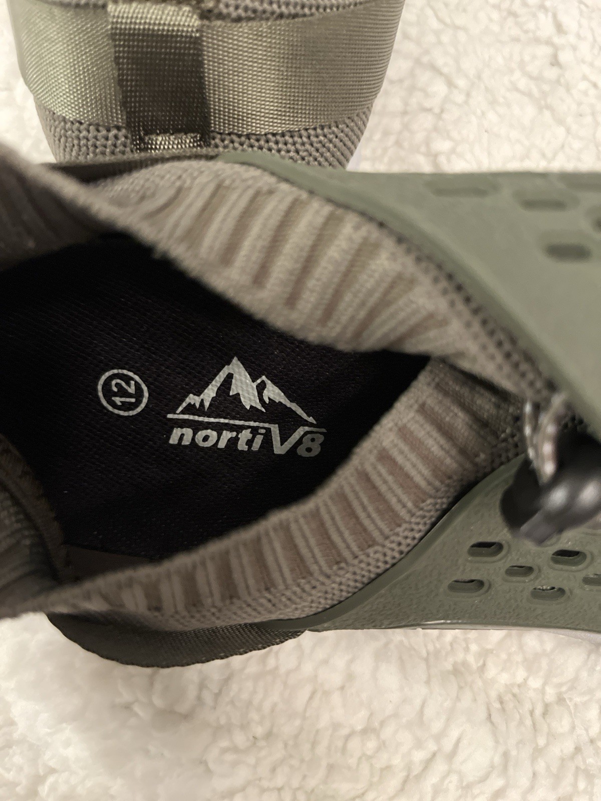 Nortiv 8 Quick Drying Water Shoes Size 12 Army Green Diving Kayaking Beach River