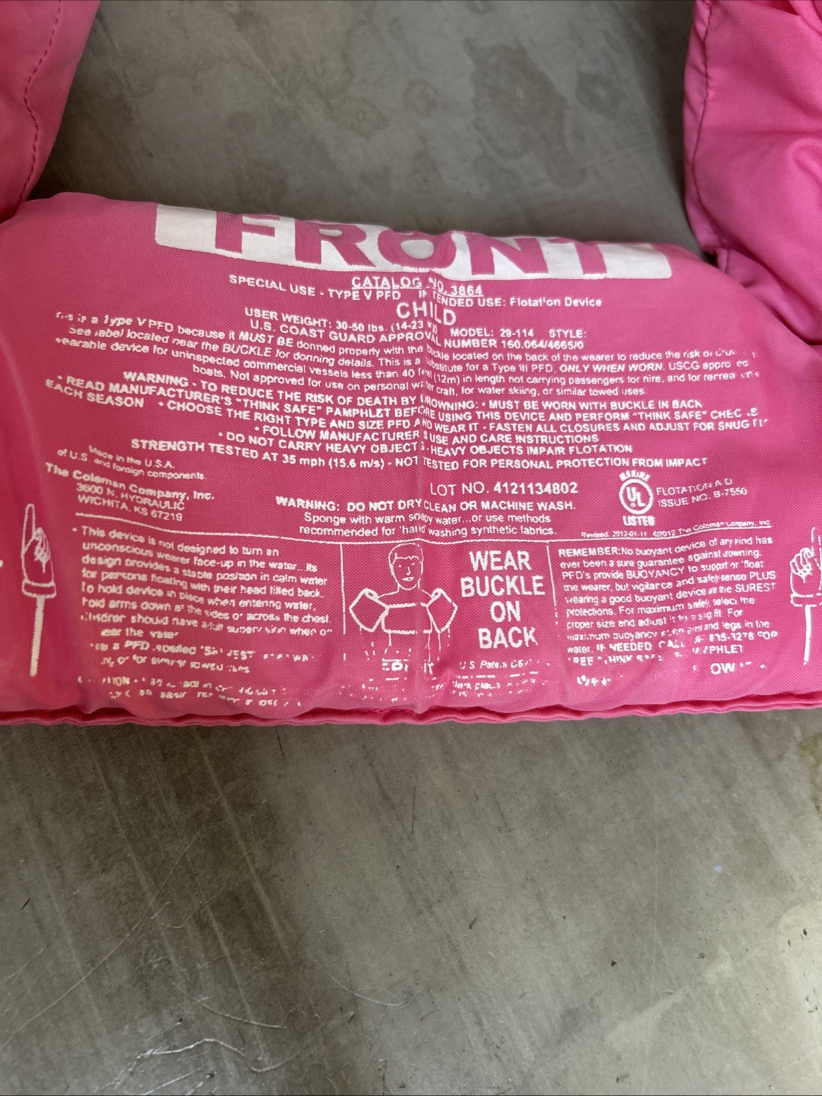 Stearns Child 30 To 50 Pound Floaty For Kids ￼