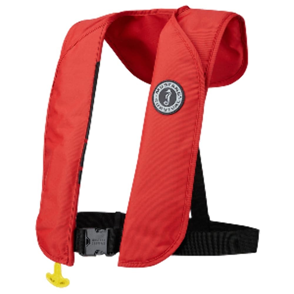 Mustang MIT 70 Inflatable PFD – Azure Blue – One Size, No Color