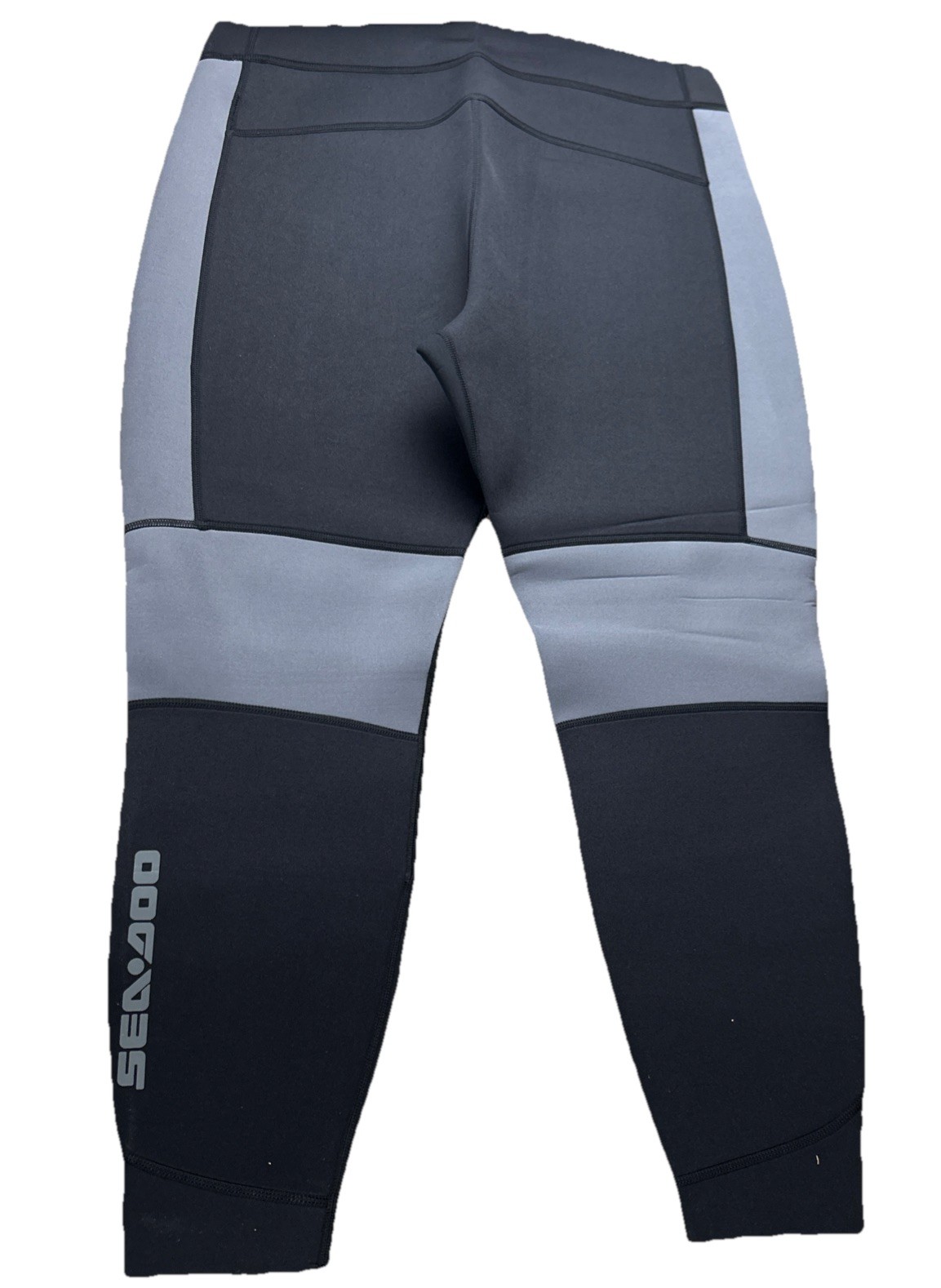 Sea-Doo Montego Men’s Wetsuit Pants 2XL 3mm Black Gray Neoprene Jet Ski Dive