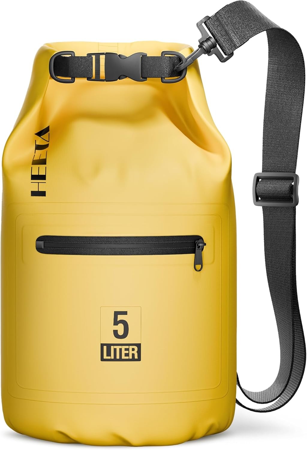 Waterproof Dry Bag Backpack 5L/10L/20L/30L/40L w/Front Zipper Pocket f/ Kayaking