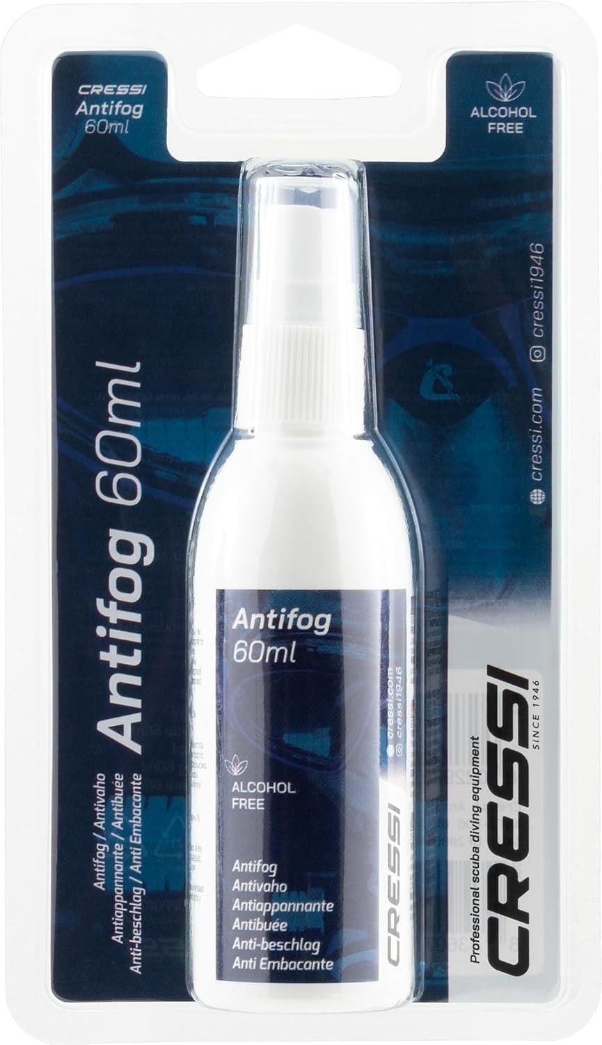 Anti-Fog Spray Mask Defoggers, 60 ml 2.02 Fl Oz (Pack of 1), Clear