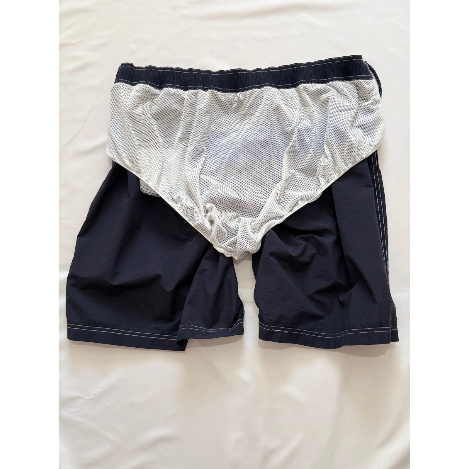 Nautica Mens XXL Blue Swim Trunks Excellent