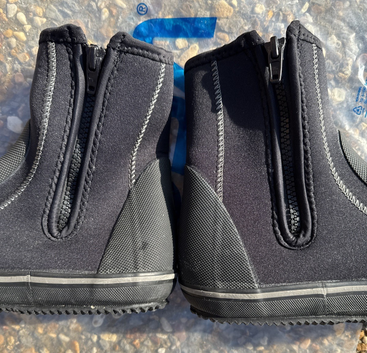 Tusa SS Dive Boots 5MM Men’s Size 11 SCUBA Snorkeling Black Diving Booties