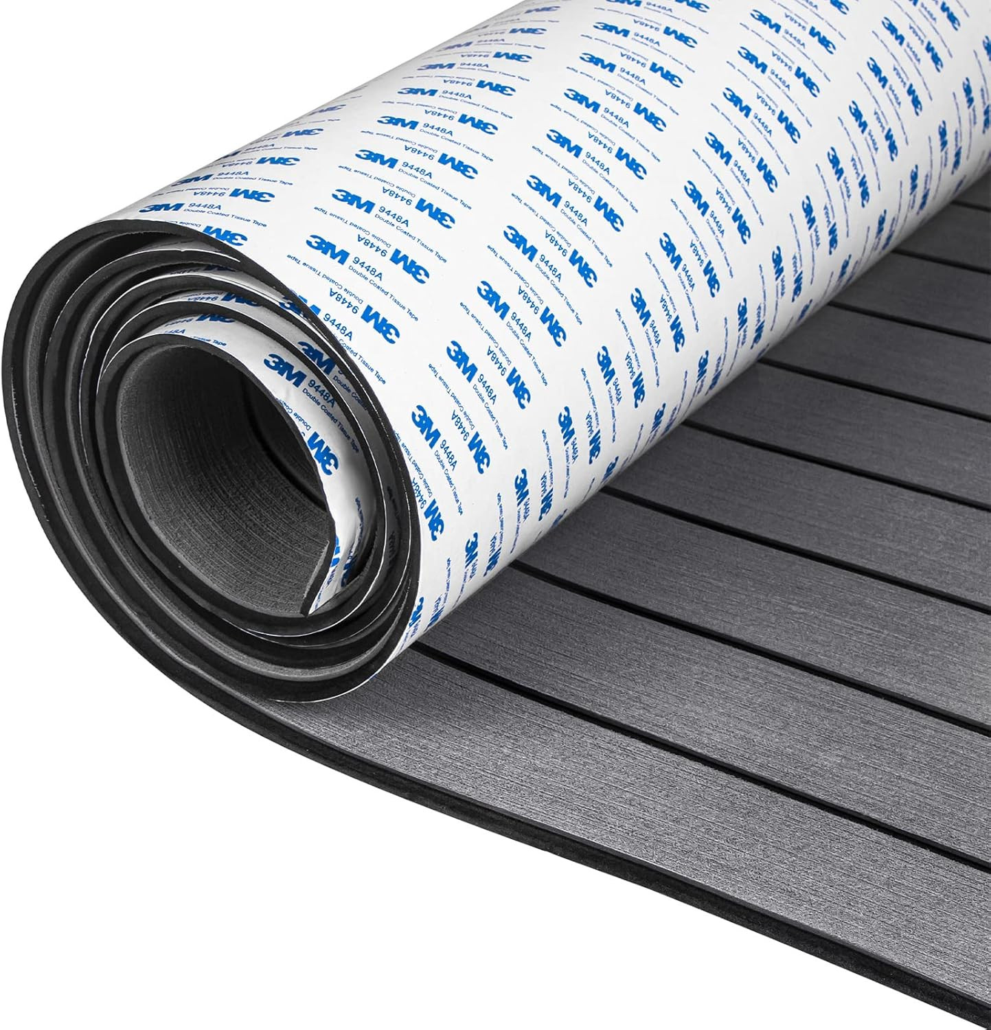 EVA Foam Boat Flooring with 3M Adhesive Backing Marine Self-Adhesive Decking 96′