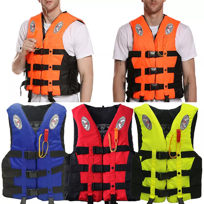 JARUSITE Adult Buoyancy Aid Sailing Canoeing Fishing Life Jacket Vest Preserve