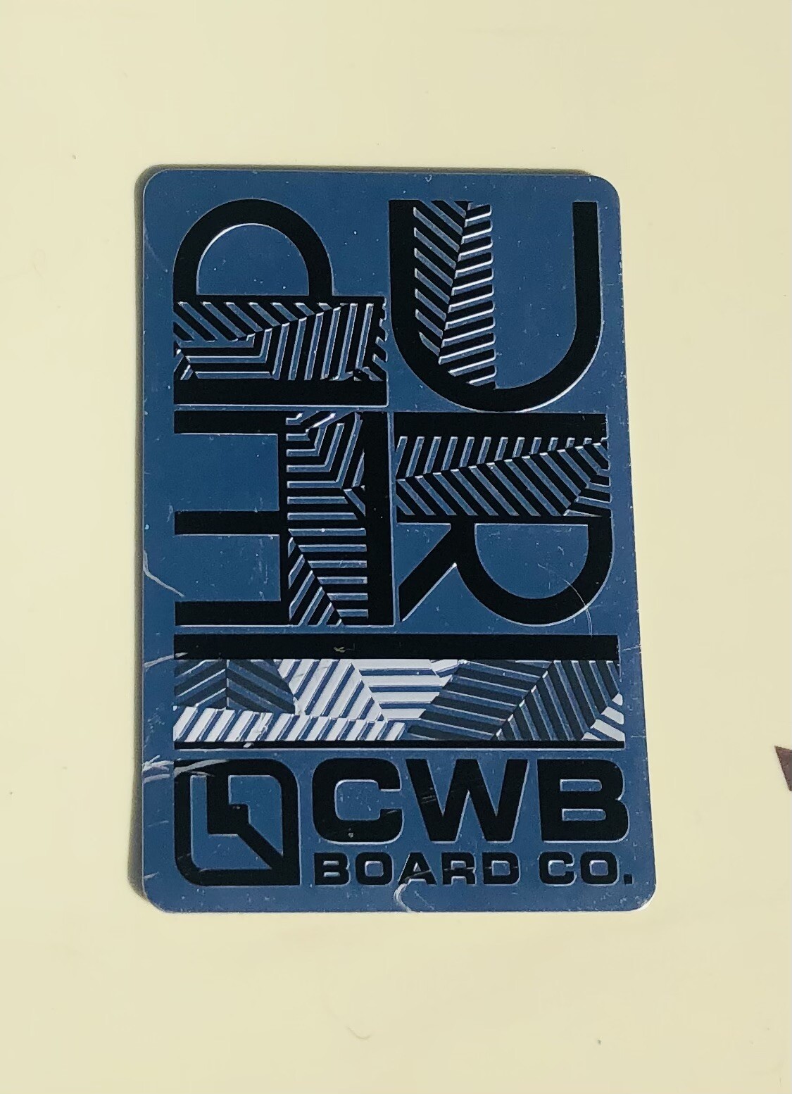 CWB Board Company Pure Wakeboard 134 cm Board Only With CWB Skater 1.9” Fins