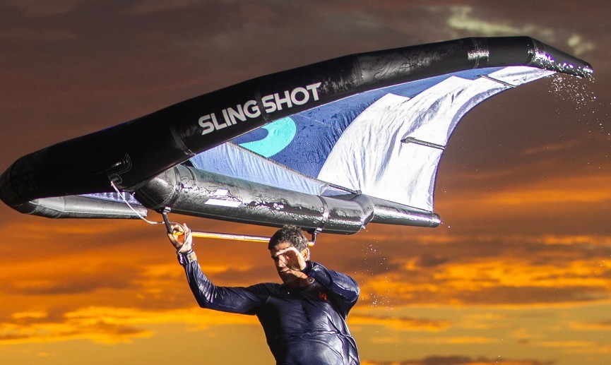 Slingshot SlingWing V6 Blue 5.5m Display Model (Board NOT Incl) EXCELLENT Cond.