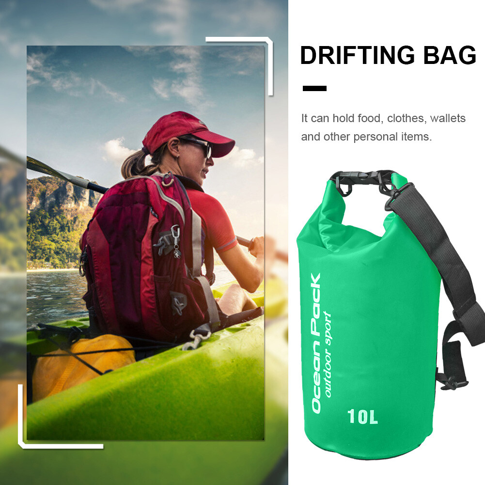 2L – 20L Outdoor Dry Bag Camping Drifting Rafting Fishing Travel Storage Bags