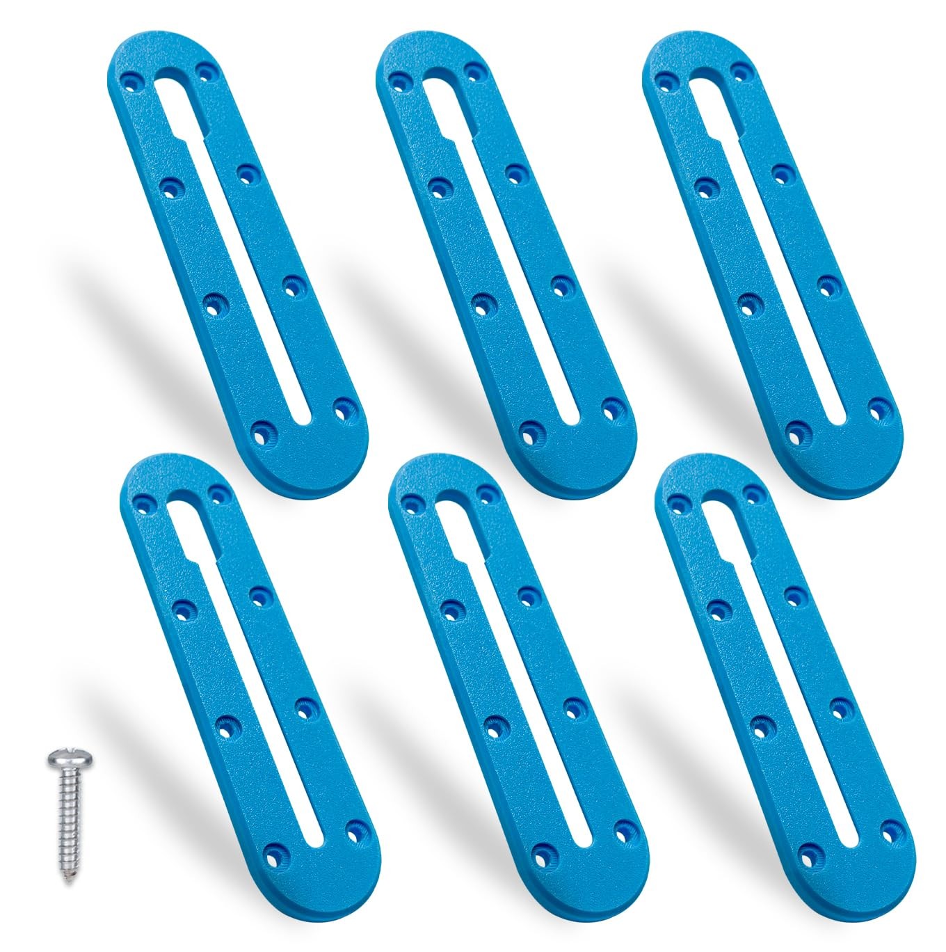 6-Pack Kayak Track Mount Accessories Kit -Universal Rail System for Kayak Fis…