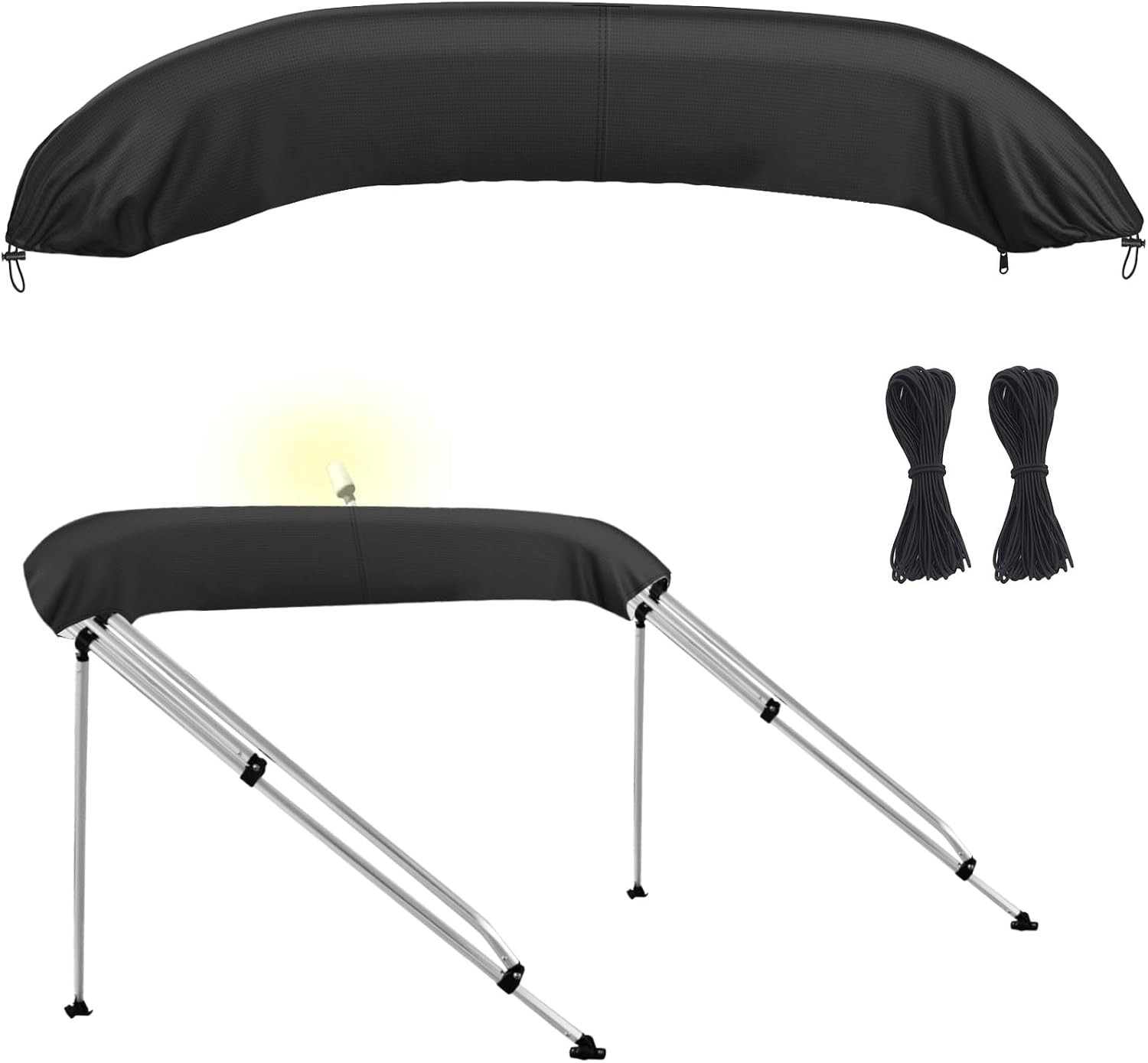 Bimini Top Storage Boot Cover, Waterproof & Uv-Resistant, Fits 3 Bow/4 Bow Bimin