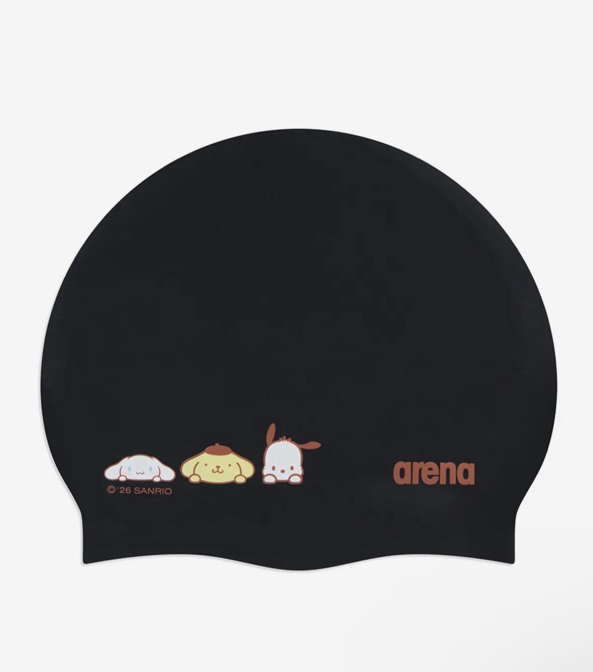 Arena x Sanrio Characters Silicone Swim Cap Official 100% Silicone