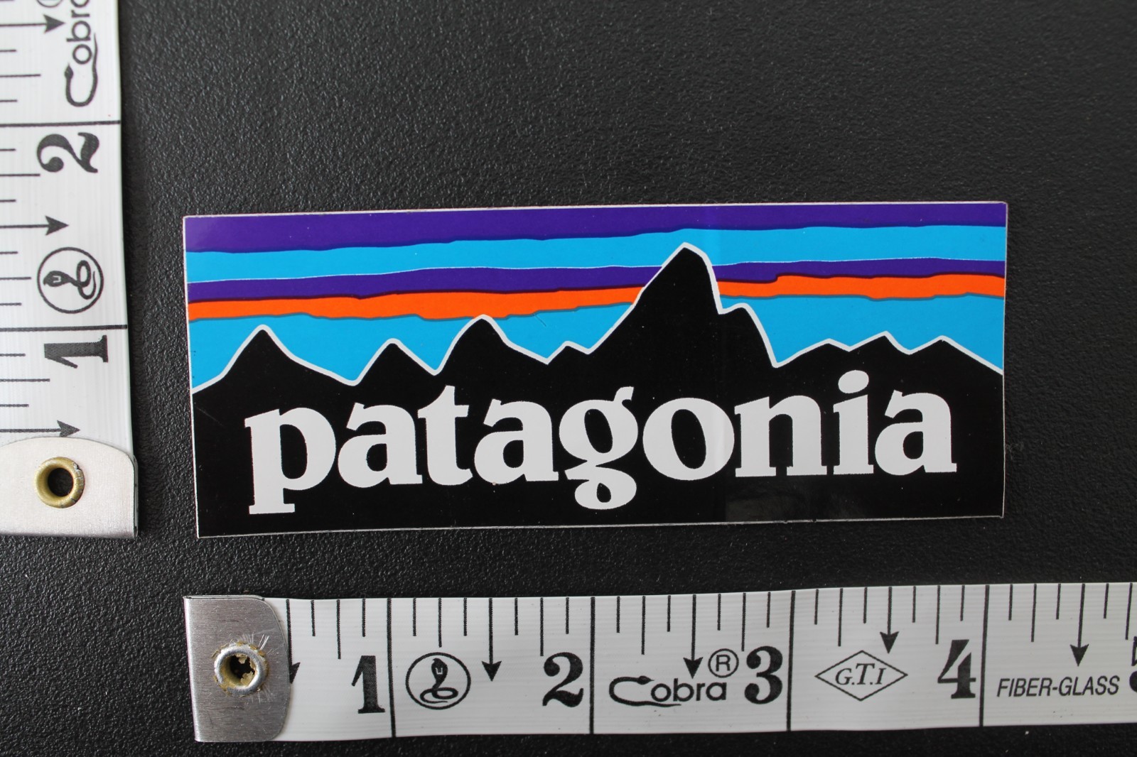 Patagonia Surf Surfboards Sunset Mountains Original V6a Vintage Surfing STICKER