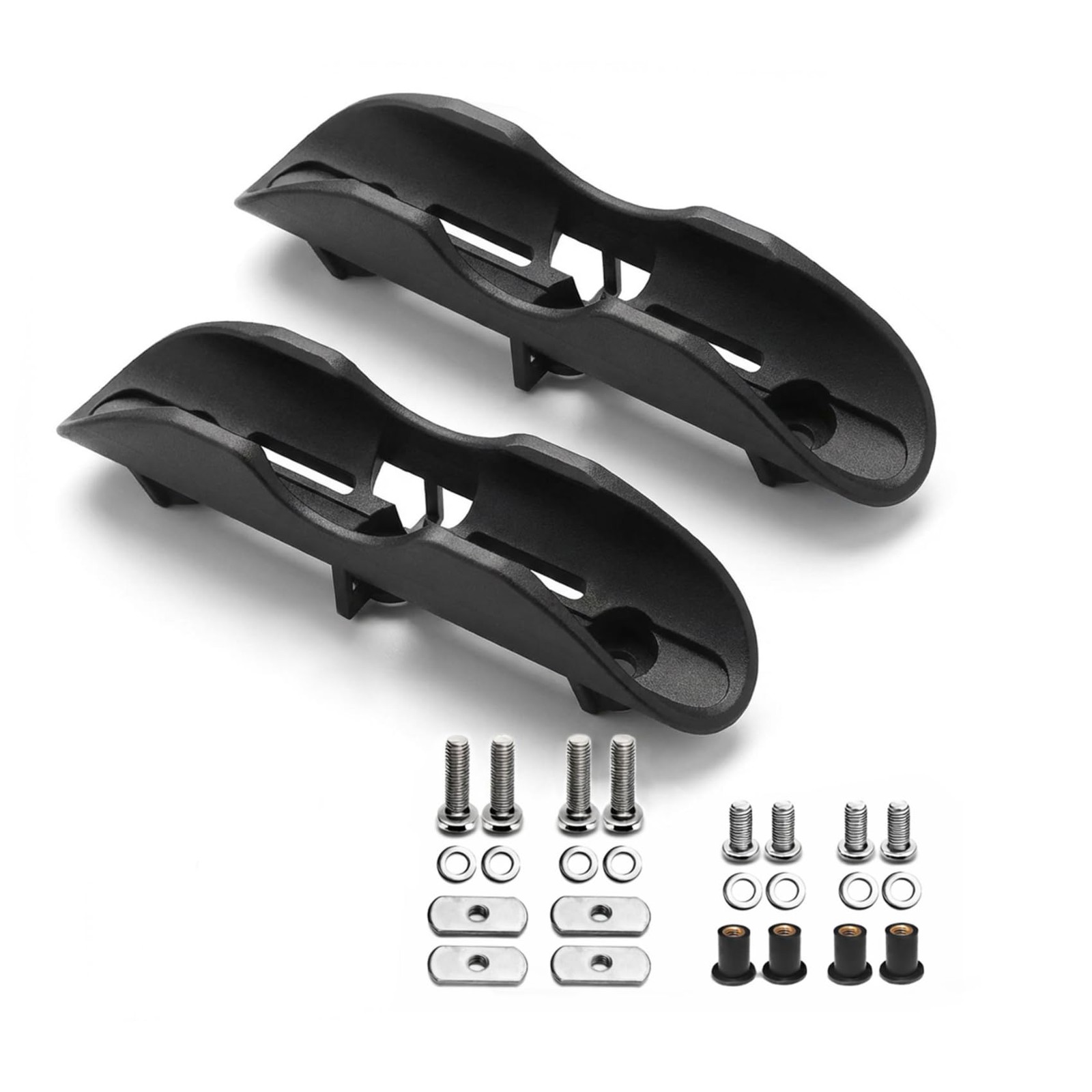 1004 2 PCS Kayak Paddle Holder Kayak Track Mount Accessories for Holding Standar