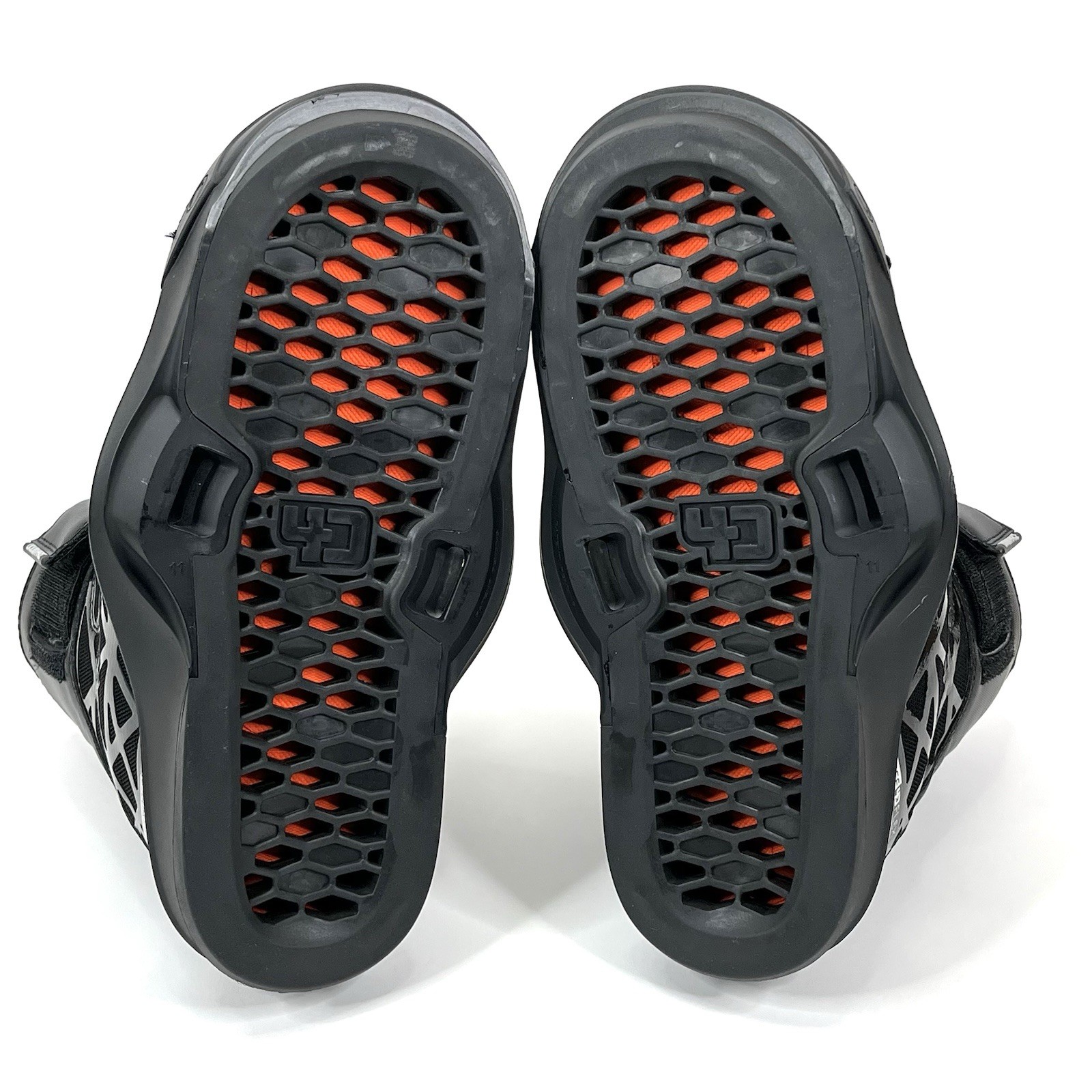 Liquid Force Flex 4D Wakeboard Bindings Black On Black Size Mens 10 11 NEW