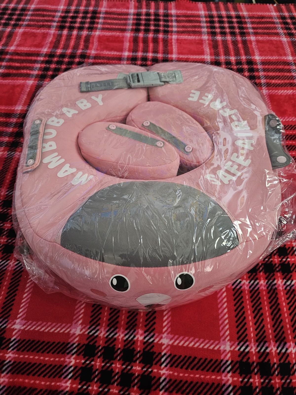 Mambobaby Air Free Waist Baby Float 5 Pink Safe Air-Free Toddler Swim B505