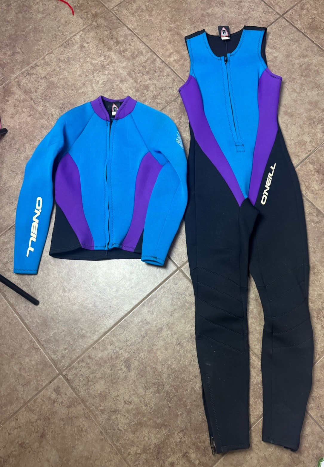 O’Neill Reactor Wetsuit Top/Bottom Vintage 90’s Women’s 10 2 Peace