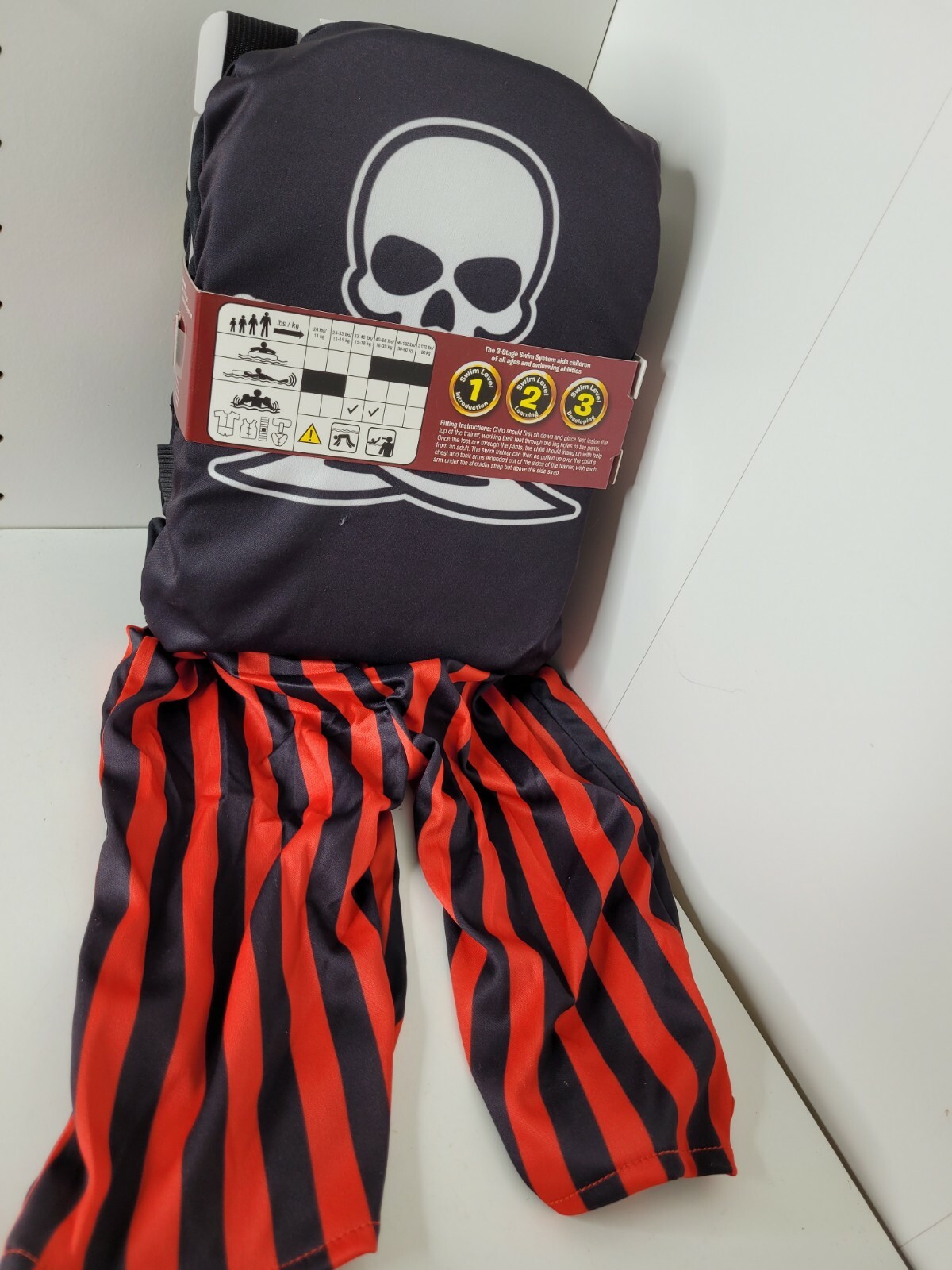 Narly Noggins Adventure Pirates Swim Trainer‎ Level 2 Medium/Large 33-55 Pounds