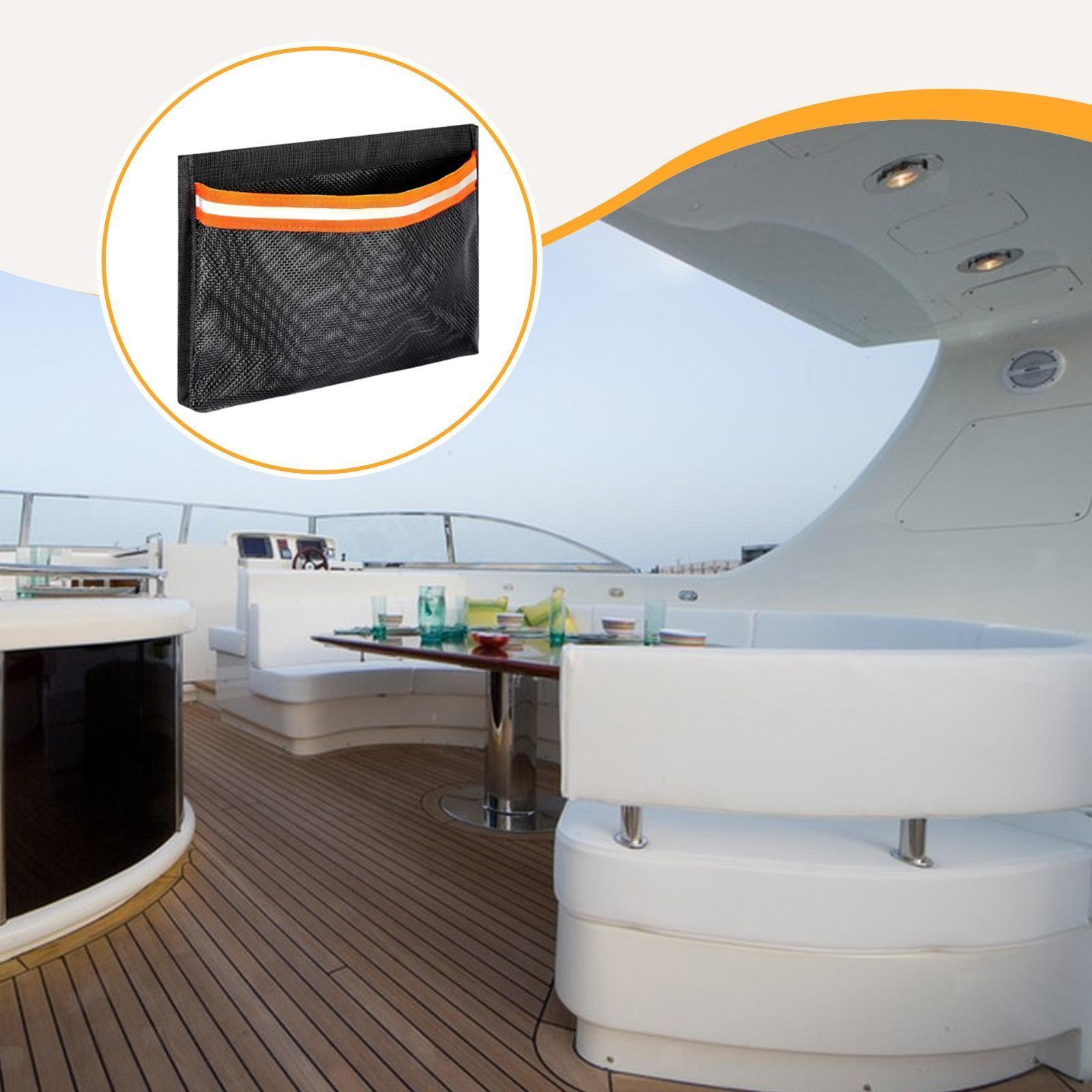 Boat Storage Mesh Bag Marine Storage Net Organizer