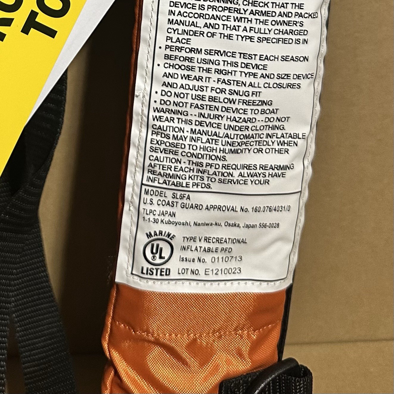 Havasu USCG Approved, Inflatable Life Jacket Vest, Automatic/Manual PFD, 24G CO2