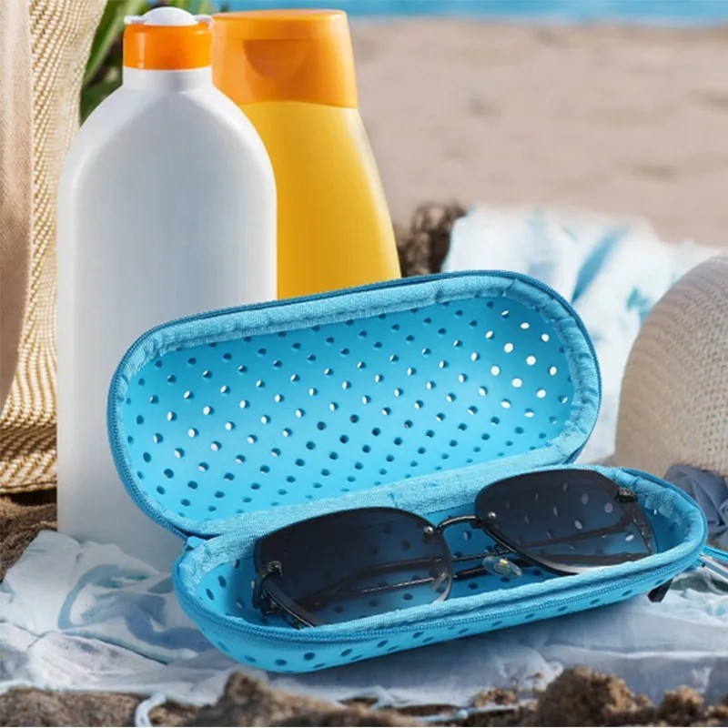 EVA Swimming Goggles Storage Box Lightweight Hollow Vent Swimming Equipment