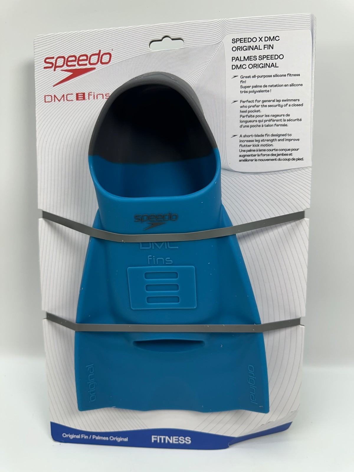Speedo DMC Original Fin Blue/Gray 800536010627 SIZE M/S