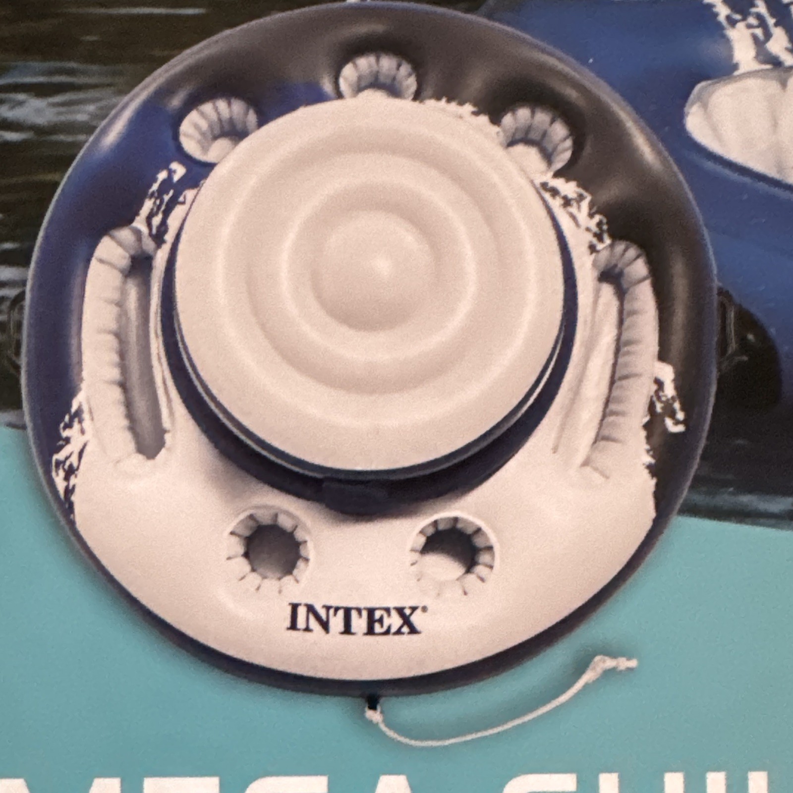 Intex Mega Chill Cooler 35in Inflatable Floating Cooler, Connect ‘N Float