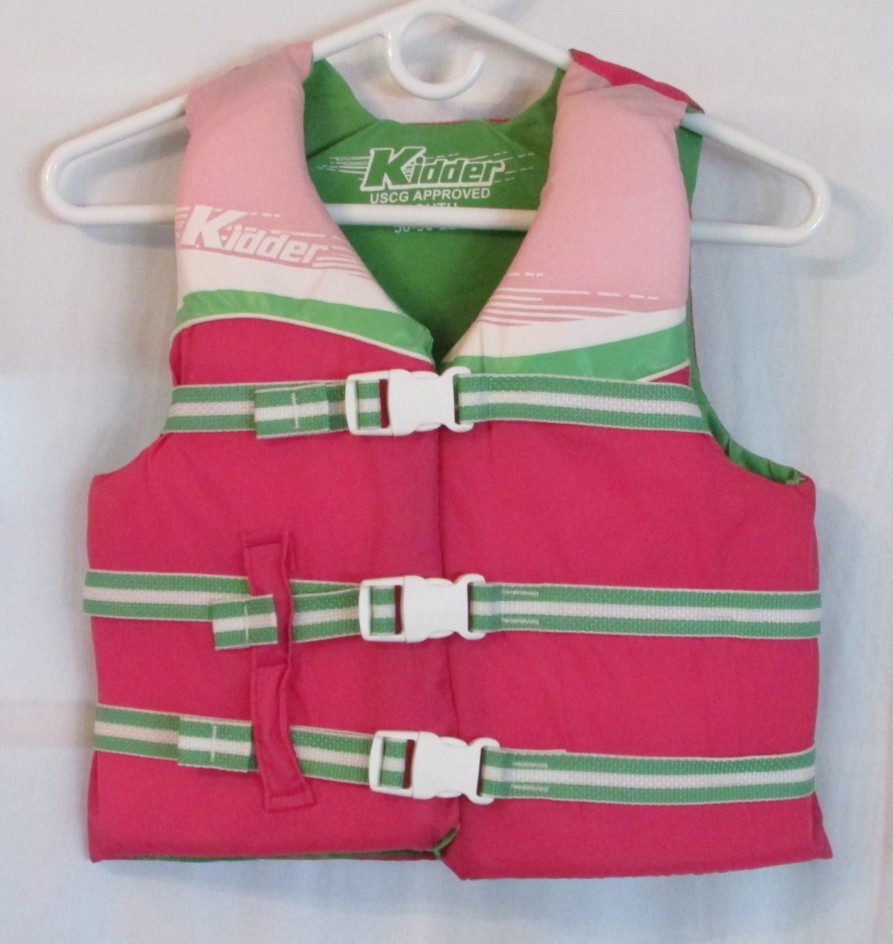 Kidder Youth Life Jacket – U.S. Coast Guard Approved- 50-90 Pounds