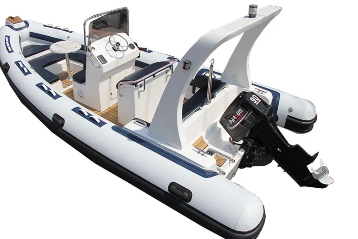 6.8m hypalon aluminum hull semi-rigid inflatable dive 23 ft luxury hypalon r