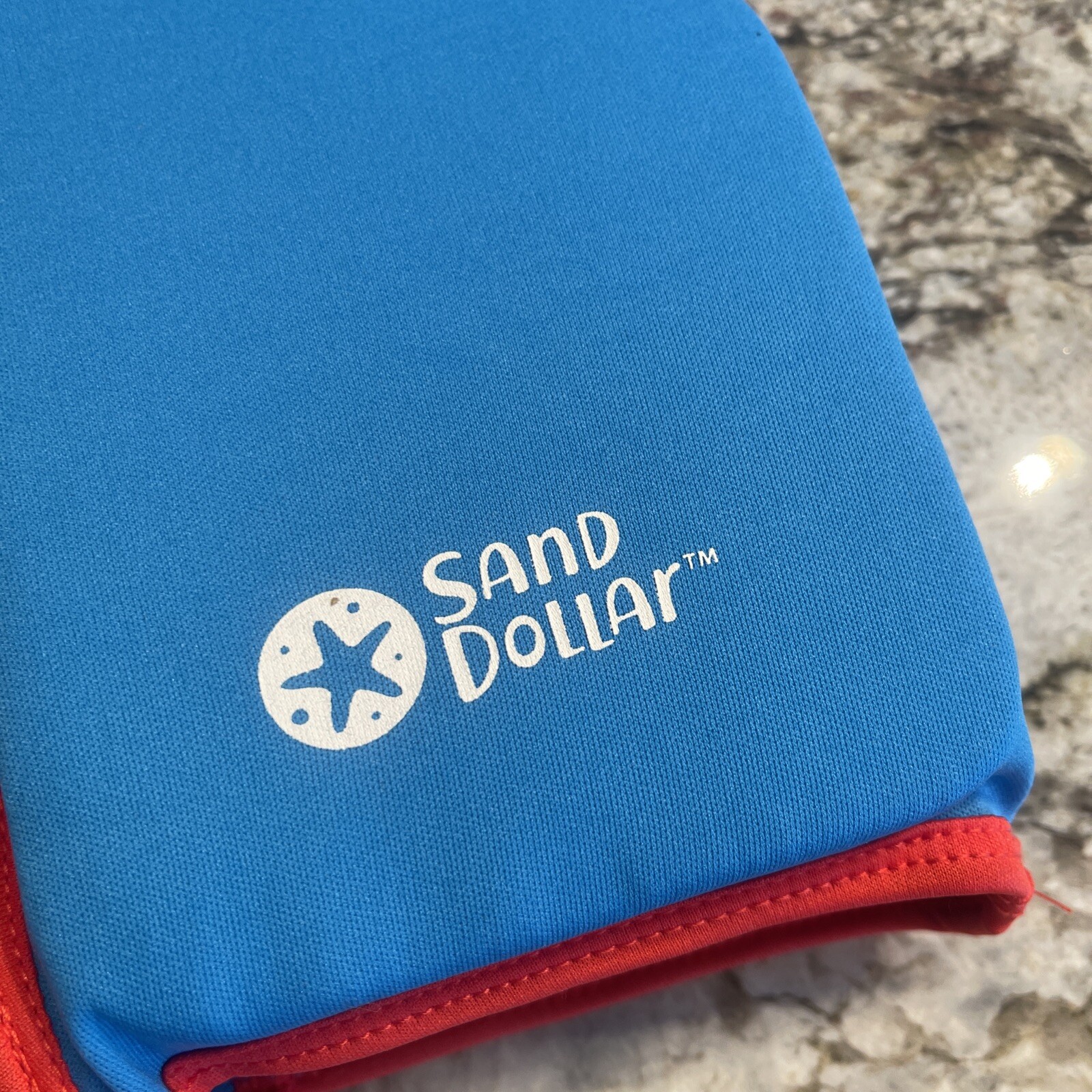 NWT Sand Dollar Swim Trainer Vest Ages 2-4 years Max 33 Pounds Blue