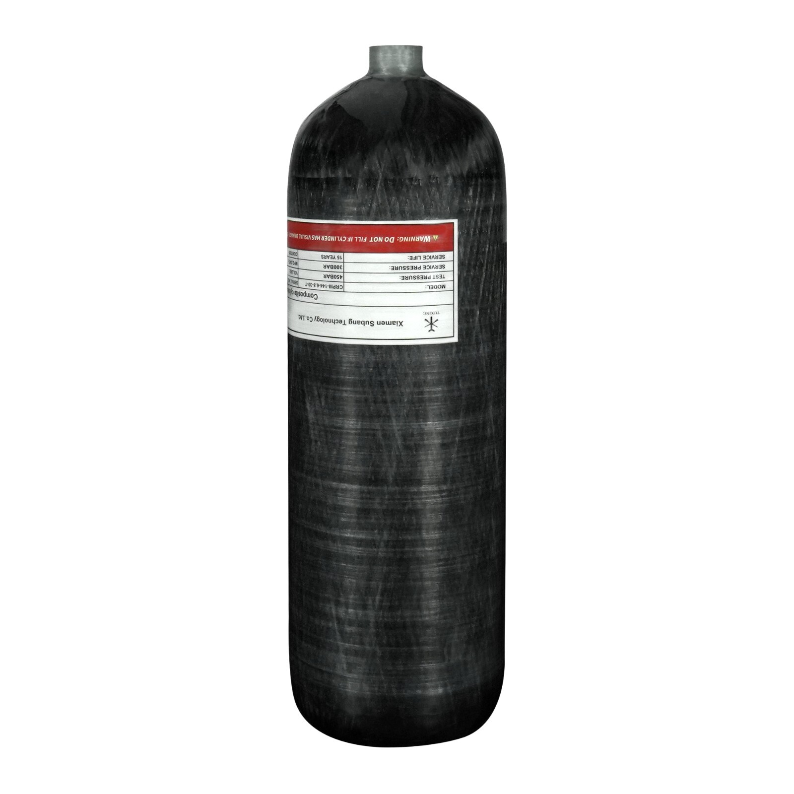 TUXING 4500psi Carbon Fiber Tank 6.8L Pcp Paintball Filling Station for Diving