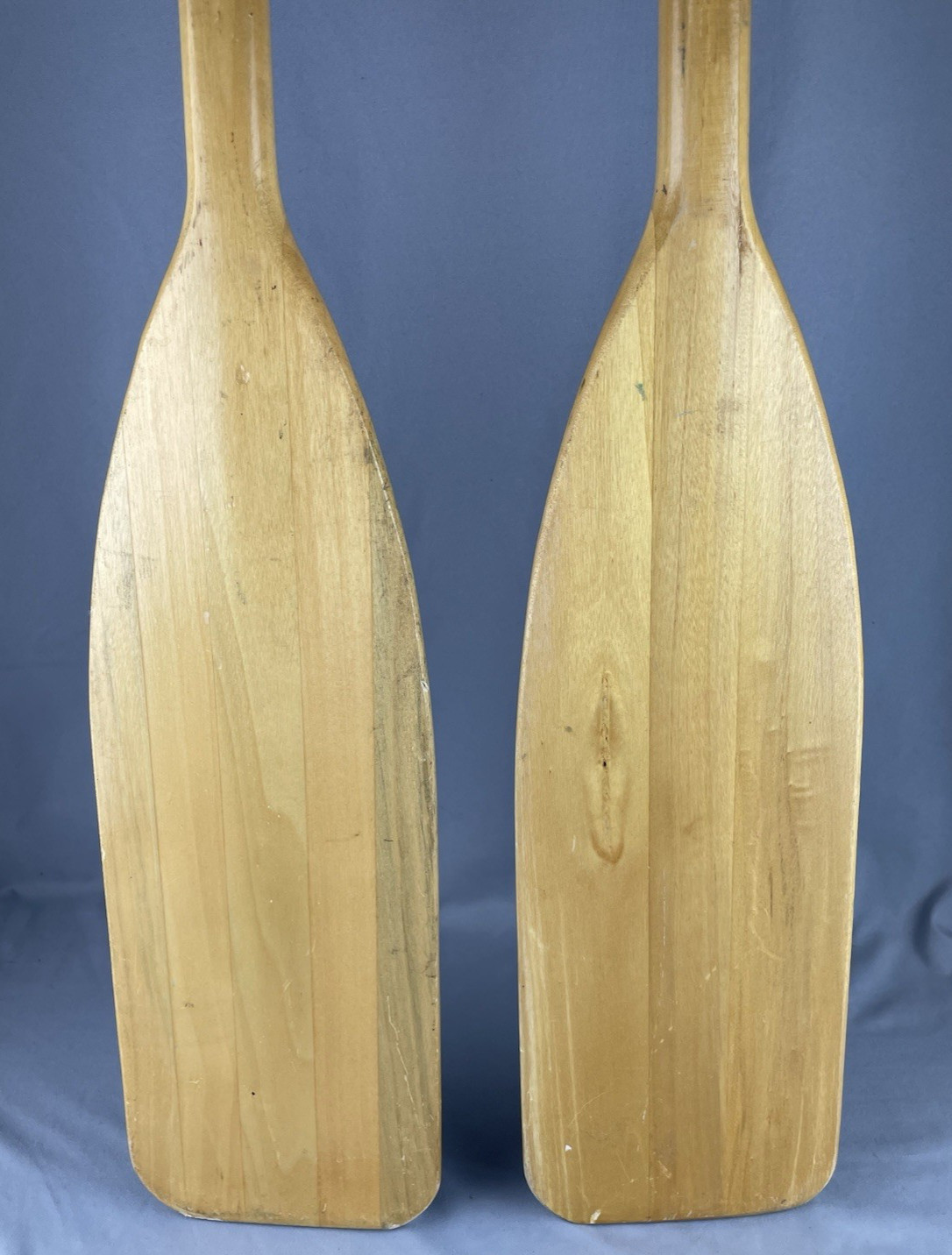 2 FEATHER BRAND 4 Foot 47″ Paddles Caviness Woodworking Co Made In USA