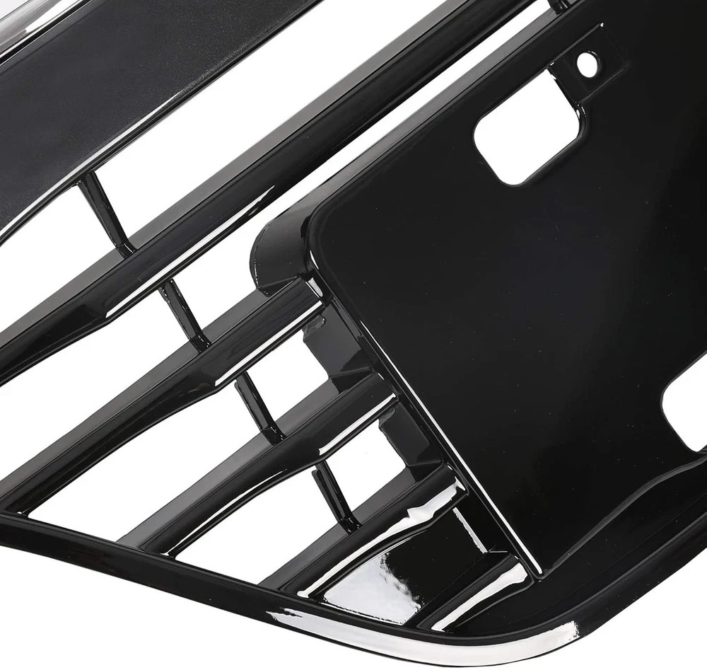 Front Upper Bumper Grille Compatible With 2016 2017 2018 Honda HRV HR-V Grill A
