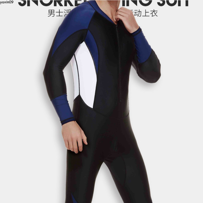 Men Dive Skins Suit Full Body Swim Swimsuit Long Sleeve Diving suit Water Sports
