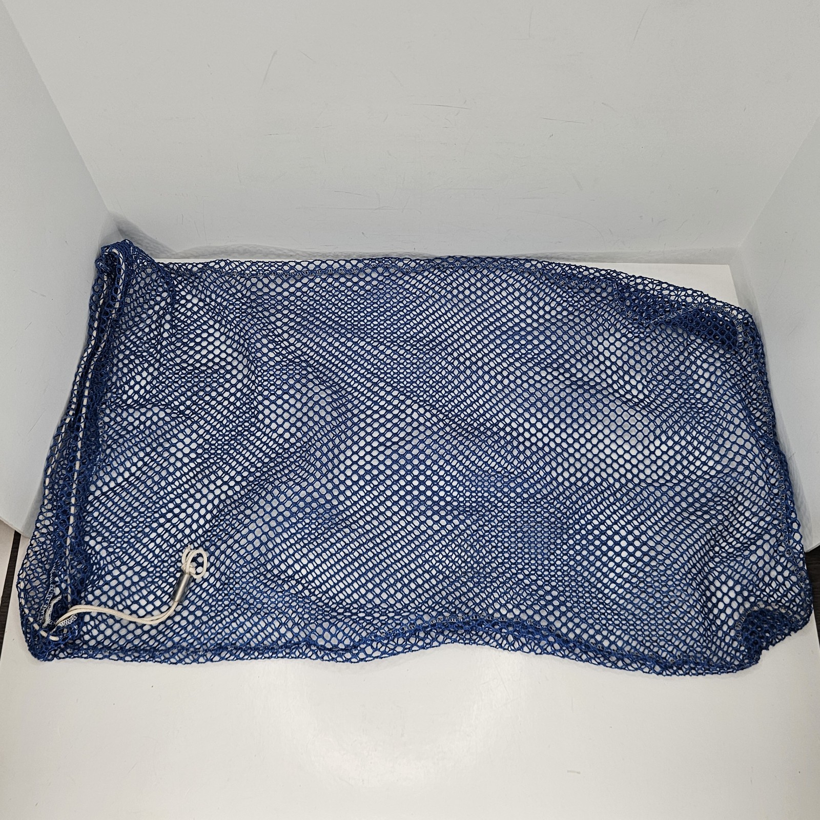 Large Scuba Diving Bag 28 x 16 Mesh Gear Organizer, Swim Fins Holder, Blue USED