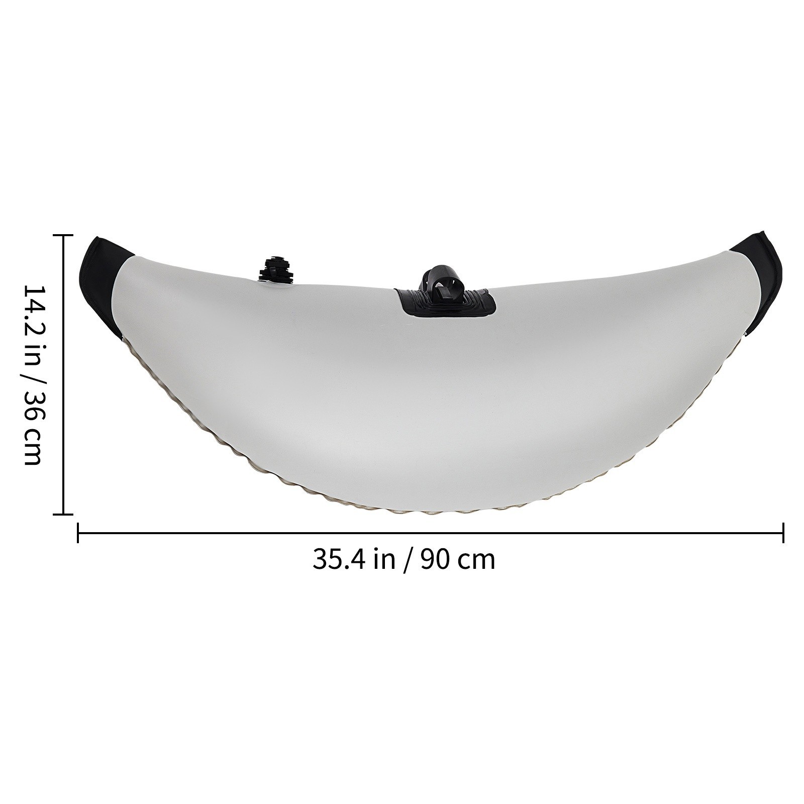 Kayak Outrigger Stabilizer, PVC Inflatable Outrigger Float w/ Sidekick Arms Rod