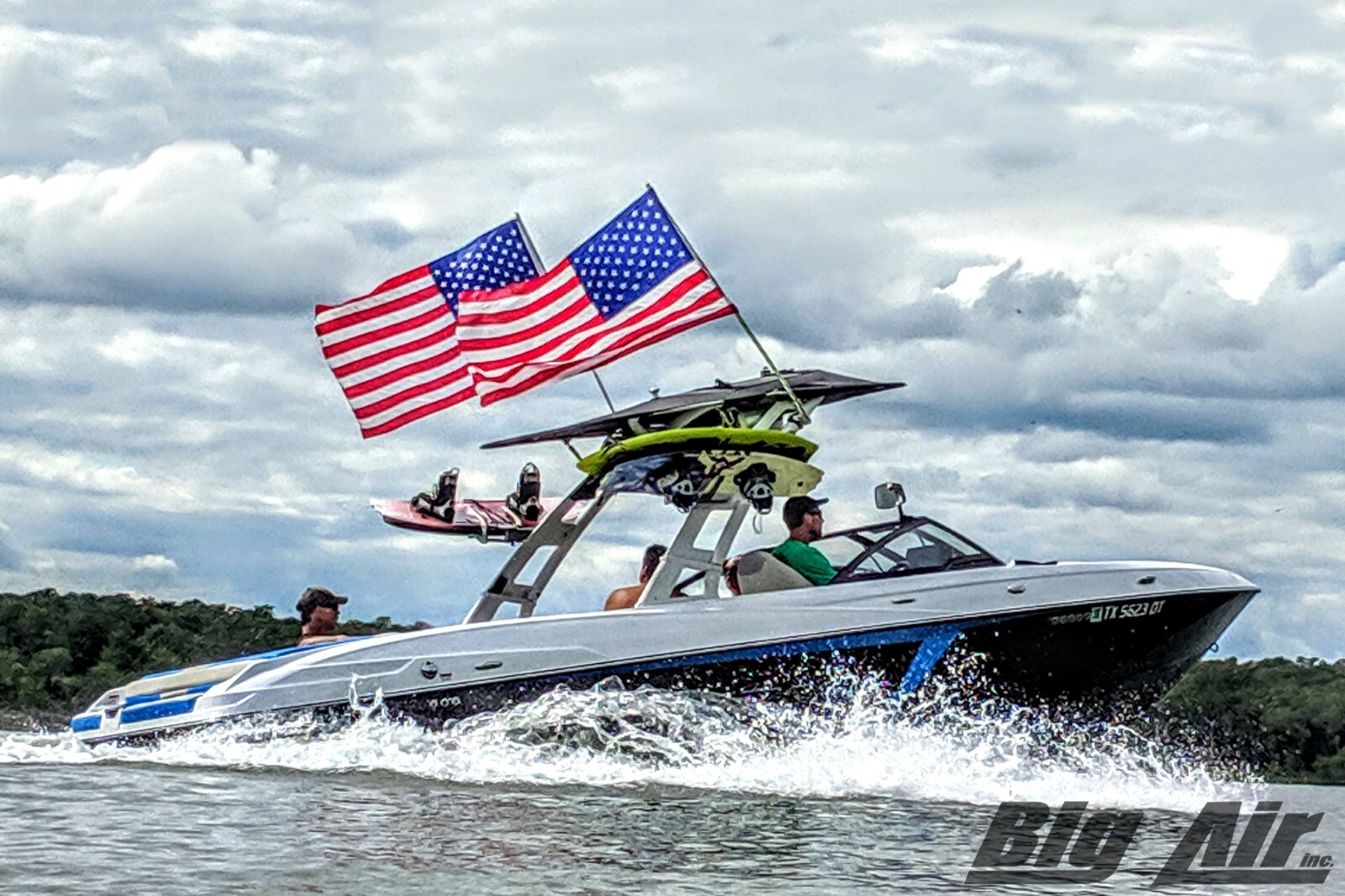 Universal Wakeboard Tower Mounted Flag Holder | Big Air | from WAKE ESSENTIALS